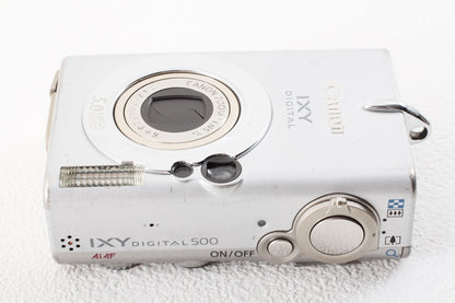 ジャンク品◆Canon IXY DIGITAL 500