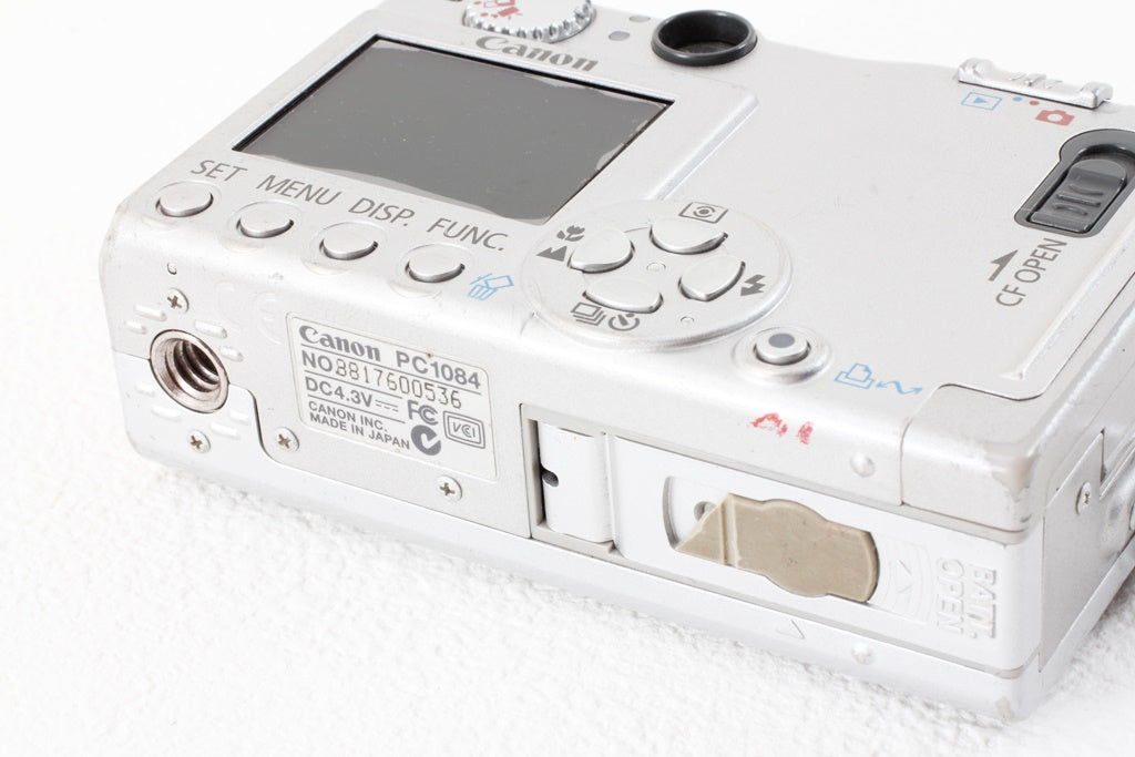 ジャンク品◆Canon IXY DIGITAL 500
