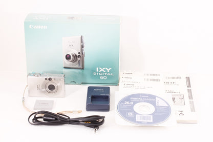 美品◆Canon キヤノン IXY DIGITAL 60