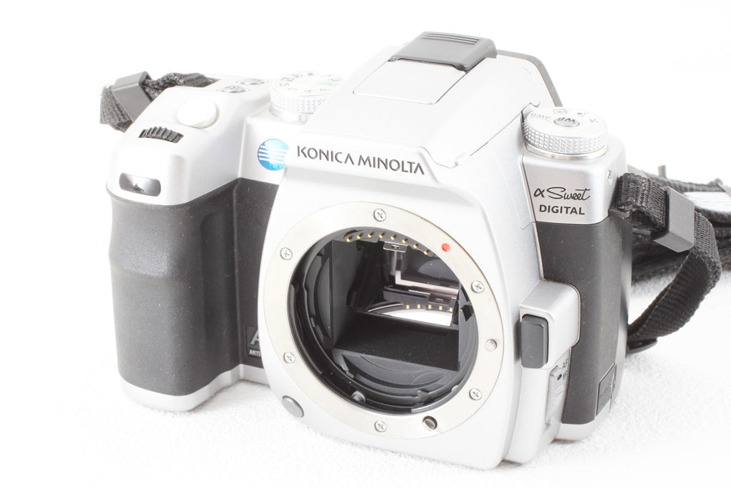 ジャンク品◆KONICAMINOLTA α Sweet DIGITAL ダブルレンズ