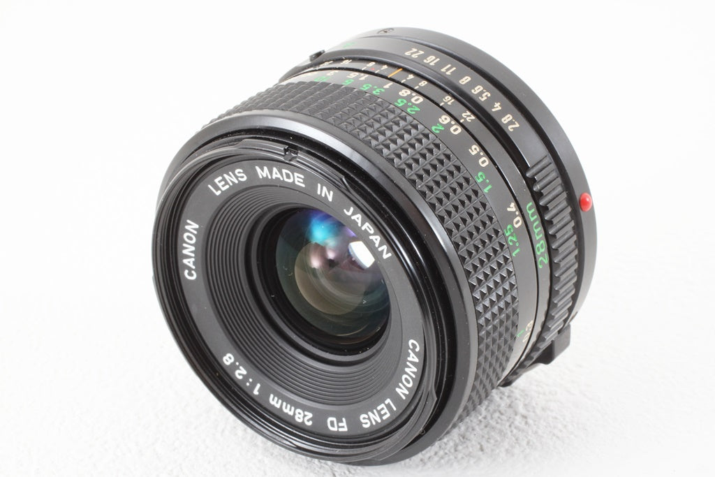 ジャンク品◆Canon A-1 FD 28/2.8 レンズ付き