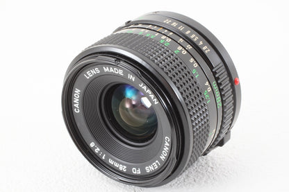 ジャンク品◆Canon A-1 FD 28/2.8 レンズ付き