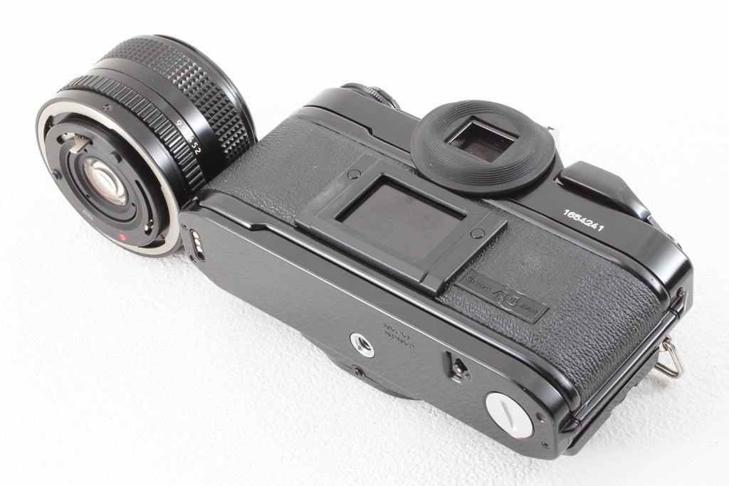 ジャンク品◆Canon A-1 FD 28/2.8 レンズ付き