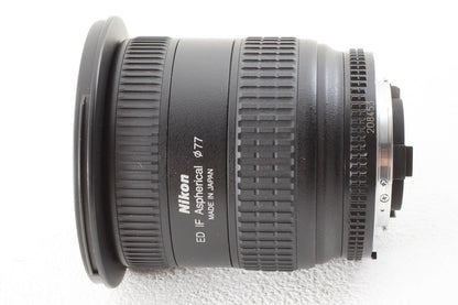 極上品◆NIKON AF NIKKOR 18-35mm F3.5-4.5 D ED