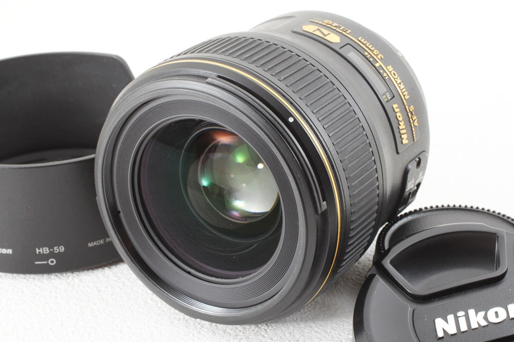 美品◆Nikon AF-S NIKKOR 35mm F1.4G Nナノコート