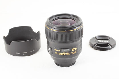 美品◆Nikon AF-S NIKKOR 35mm F1.4G Nナノコート
