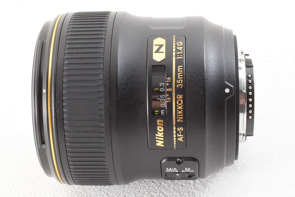 美品◆Nikon AF-S NIKKOR 35mm F1.4G Nナノコート