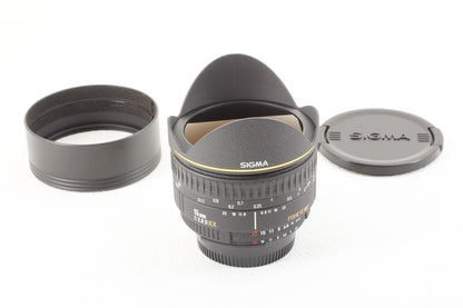 外観極上品◆SIGMA AF 15mm F2.8 EX Fisheye for Nikon