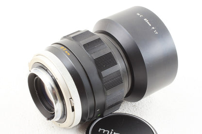 格安品◆MINOLTA MC ROKKOR-PF 85mm F1.7