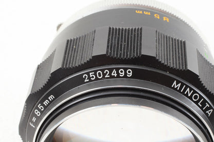 格安品◆MINOLTA MC ROKKOR-PF 85mm F1.7