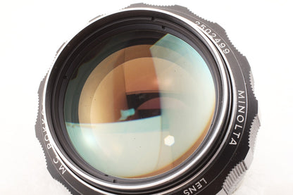 格安品◆MINOLTA MC ROKKOR-PF 85mm F1.7