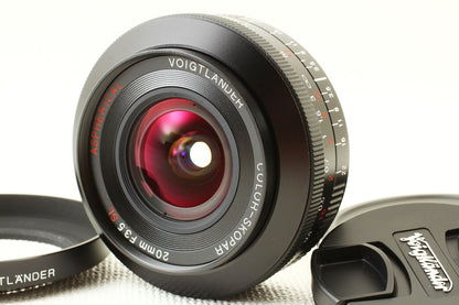 Excellent quality ◆ Voigtlande COLOR-SKOPAR 20mm F3.5 SLⅡAsph Canon EF ◆ Prime lens