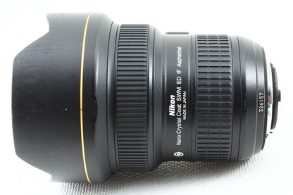 Excellent quality ◆ Nikon AF-S NIKKOR 14-24mm F2.8G ED N ◆ Large aperture zoom lens