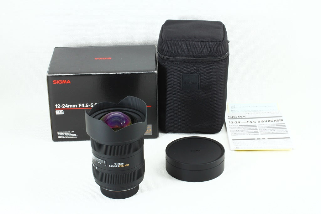 美品◆SIGMA 12-24mm F4.5-5.6 Ⅱ DG HSM Nikon