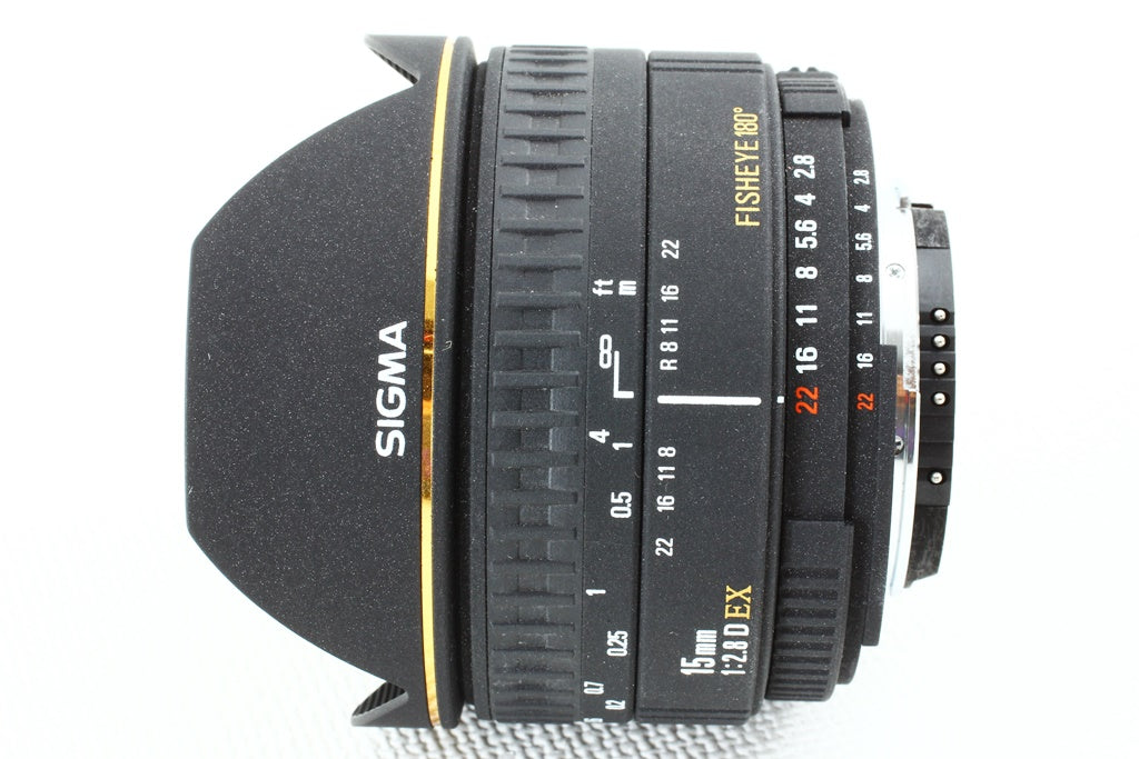 極上品◆SIGMA AF 15mm F2.8 EX Fisheye Nikon