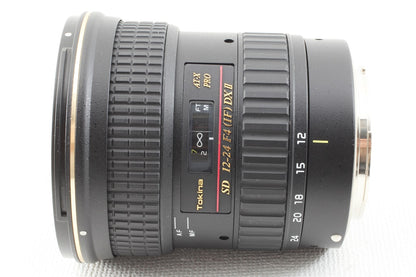 極上品◆TOKINA AT-X124 PRO AF12-24mm F4 DX Ⅱ Canon