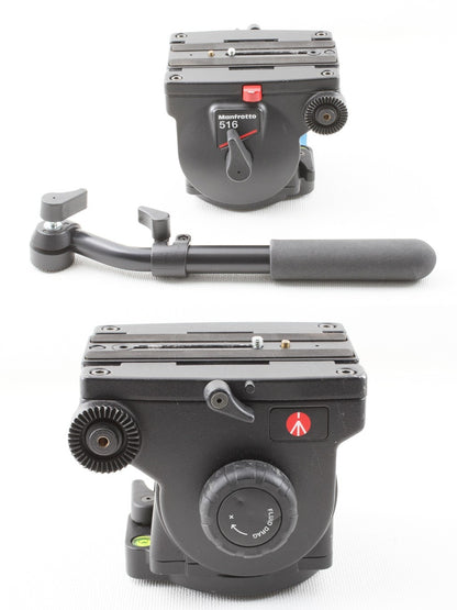 美品◆Manfrotto 516 プロフリュードビデオ雲台