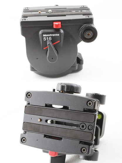 美品◆Manfrotto 516 プロフリュードビデオ雲台
